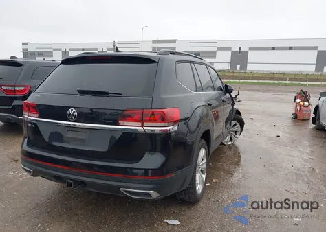 2021 Volkswagen Atlas 3.6L V6 Se W/Technology from USA, damaged, VIN 1V2JR2CA9MC545661